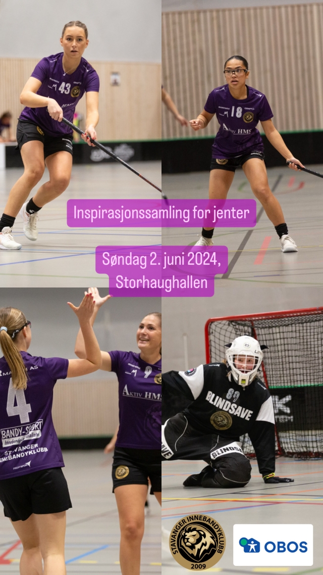 Obos Jentedag 2. juni 2024